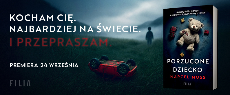 Baner porzucone dziecko książka z wydawictwa Filia