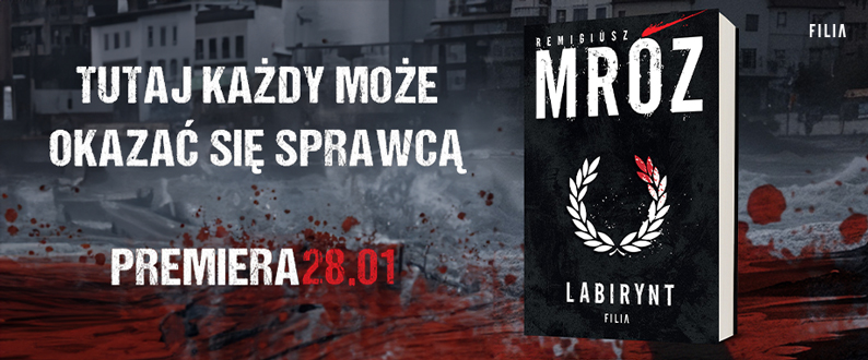baner książki Labirynt remigiusza mroza