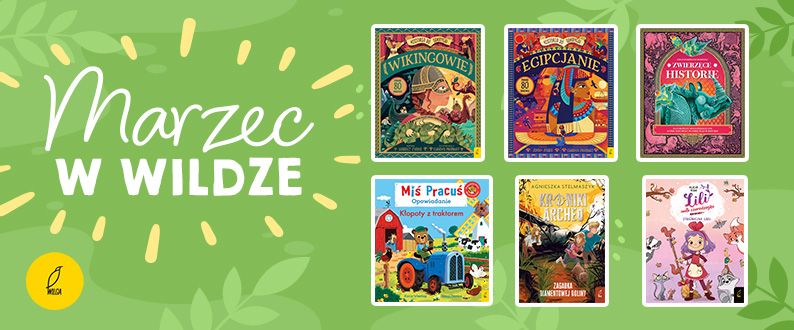 Wydawnictwo ksiązek dla dzieci banner Wilga