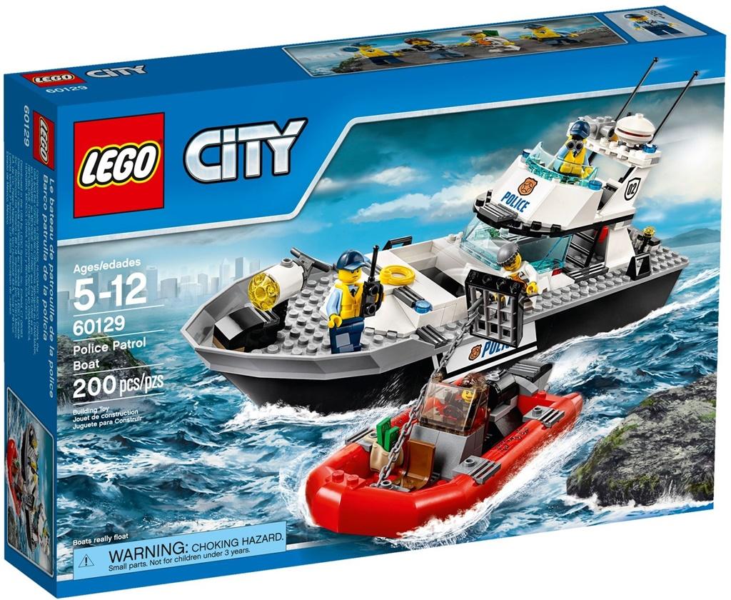 Peck spor Våbenstilstand City - Lego City Policyjna łódź patrolowa