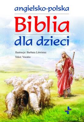 Okładka książki Angielsko-polska biblia dla dzieci