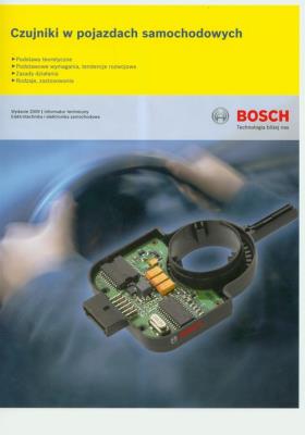 Bosch. Czujniki w pojazdach samochodowych. Autor: Brzeżański Marek. SmakLiter.pl Okładka książki Bosch. Czujniki w pojazdach samochodowych