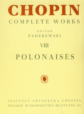 Chopin Complete Works VIII Polonezy. Autor: Chopin Fryderyk. SmakLiter.pl Okładka książki Chopin Complete Works VIII Polonezy