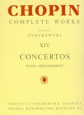 Chopin Complete Works XIV Koncerty. Autor:   Praca zbiorowa. SmakLiter.pl Okładka książki Chopin Complete Works XIV Koncerty