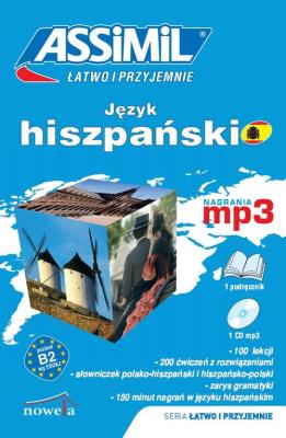 Język hiszpański łatwo i przyjemnie + MP3 Poziom B2. Autor: Koszarska Maja. SmakLiter.pl Okładka książki Język hiszpański łatwo i przyjemnie + MP3 Poziom B2