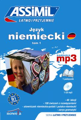 Język niemiecki łatwo i przyjemnie Tom 1 + MP3 Poziom B1. Autor: Kin Danuta. SmakLiter.pl Okładka książki Język niemiecki łatwo i przyjemnie Tom 1 + MP3 Poziom B1