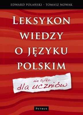 Okładka książki Leksykon wiedzy o języku polskim