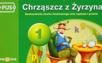 PUS Chrząszcz z Żyrzyna 1. Autor: Katarzyna Szura. SmakLiter.pl Okładka książki PUS Chrząszcz z Żyrzyna 1