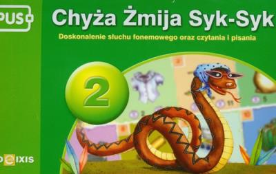PUS Chyża Żmija Syk-Syk 2. Autor: Katarzyna Szura. SmakLiter.pl Okładka książki PUS Chyża Żmija Syk-Syk 2