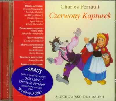 Słuchowisko dla dzieci - Czerwony Kapturek - Audiobook. Autor: Perrault Charles. SmakLiter.pl Okładka książki Słuchowisko dla dzieci - Czerwony Kapturek - Audiobook