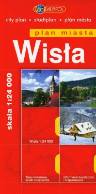 Wisła Plan miasta 1: 24 000. Autor:   Praca zbiorowa. SmakLiter.pl Okładka książki Wisła Plan miasta 1: 24 000