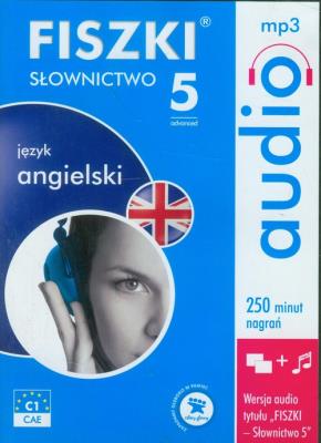 FISZKI audio Język angielski Słownictwo 5. Autor:   Praca zbiorowa. SmakLiter.pl Okładka książki FISZKI audio Język angielski Słownictwo 5