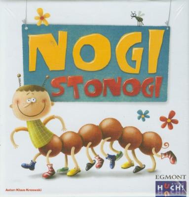 Gra - Nogi stonogi. Autor: KREOWSKI K.. SmakLiter.pl Okładka książki Gra - Nogi stonogi
