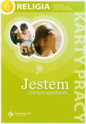 Jestem chrześcijaninem 4 Religia karty pracy Szkoła podstawowa DiKŚW. Autor: ks. prof. J. Szpet, ks. J. Szpet i D. Jackowiak. SmakLiter.pl Okładka książki Jestem chrześcijaninem 4 Religia karty pracy Szkoła podstawowa DiKŚW