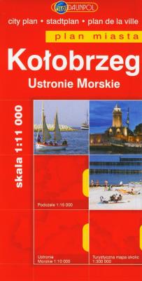 Okładka książki Kołobrzeg Plan miasta