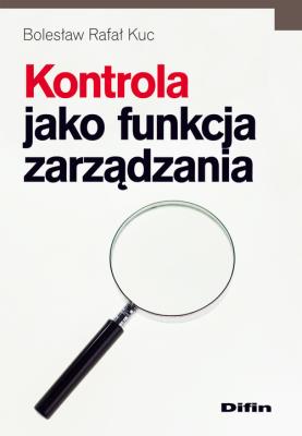 Okładka książki Kontrola jako funkcja zarządzania