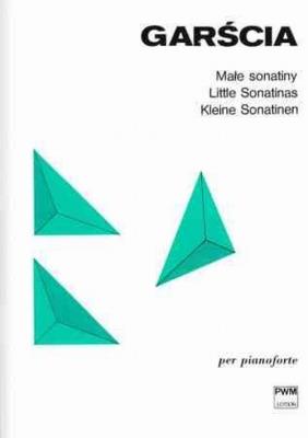 Małe sonatiny na fortepian. Autor: Garścia Janina. SmakLiter.pl Okładka książki Małe sonatiny na fortepian