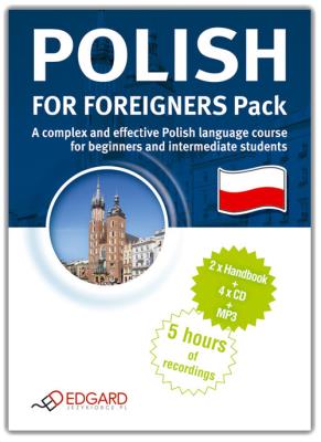 Okładka książki Polish for foreigners Pakiet +CD EDGARD