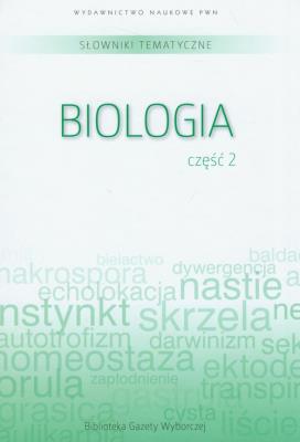 Opakowanie Słownik tematyczny t.7 Biologia część 2