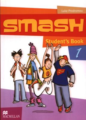 Smash 1 SB MACMILLAN. Autor: Luke Prodromou, Michele Crawford. SmakLiter.pl Okładka książki Smash 1 SB MACMILLAN