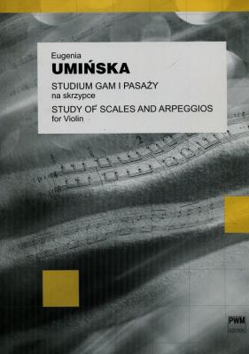 Okładka książki Studium gam i pasaży na skrzypce