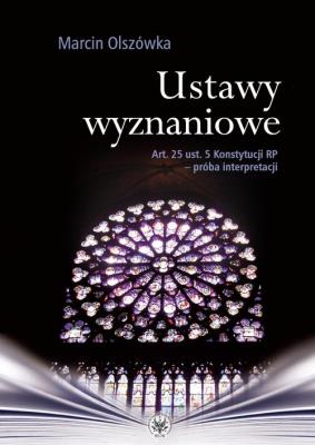 Okładka książki Ustawy wyznaniowe