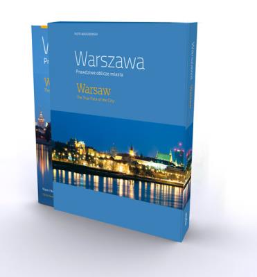 Okładka książki Warszawa. Prawdziwe oblicze miasta w.pol/ang+ etui