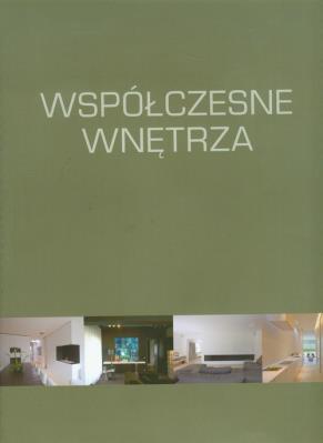 Okładka książki Współczesne wnętrza