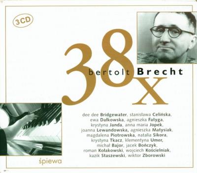 38x Bertolt Brecht. Autor: Brecht Bertolt. SmakLiter.pl Okładka książki 38x Bertolt Brecht