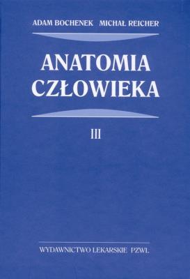 Anatomia człowieka. Autor: Bochenek Adam, Reicher Michał. SmakLiter.pl Okładka książki Anatomia człowieka