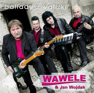 Ballady z walizki. Autor: Jan Wojdak i Wawele. SmakLiter.pl Okładka książki Ballady z walizki