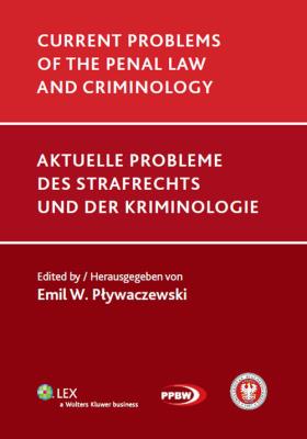 Okładka książki Current problems of the penal law and criminology