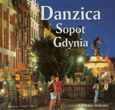 Okładka książki Danzica Sopot Gdynia versione italiana
