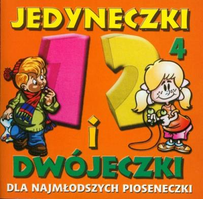 Dla najmłodszych pioseneczki vol. 4. Autor: Jedyneczki i dwójeczki. SmakLiter.pl Okładka książki Dla najmłodszych pioseneczki vol. 4
