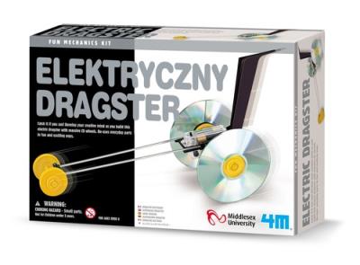 Elektryczny dragster. Autor: 3905. SmakLiter.pl Okładka książki Elektryczny dragster