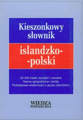 Okładka książki Kieszonkowy słownik islandzko-polski