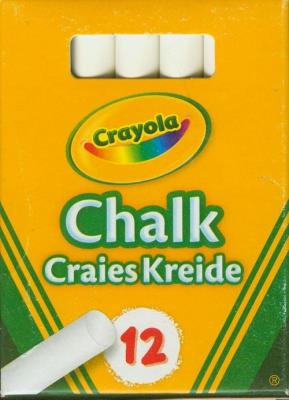 Kreda niepyląca biała CRAYOLA. Autor: A118.0280. SmakLiter.pl Okładka książki Kreda niepyląca biała CRAYOLA
