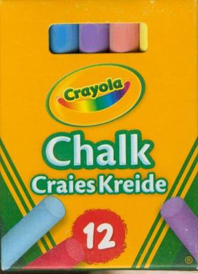 Kreda niepyląca kolorowa CRAYOLA. Autor: A119.0281. SmakLiter.pl Okładka książki Kreda niepyląca kolorowa CRAYOLA