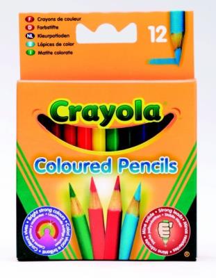 Kredki ołówkowe krótkie 12 szt. CRAYOLA. Wydawca: Crayola. SmakLiter.pl Opakowanie Kredki ołówkowe krótkie 12 szt. CRAYOLA