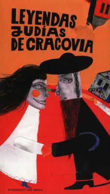 Legendy żydowskiego Krakowa wer. hiszpańska. Autor: Kiela Artur. SmakLiter.pl Okładka książki Legendy żydowskiego Krakowa wer. hiszpańska