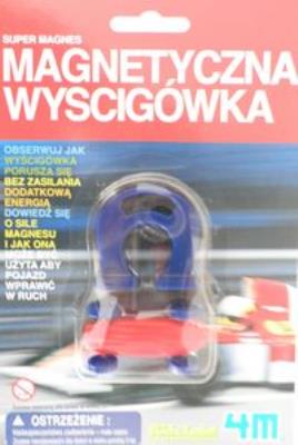 Okładka książki Magnetyczna Wyścigówka 4M