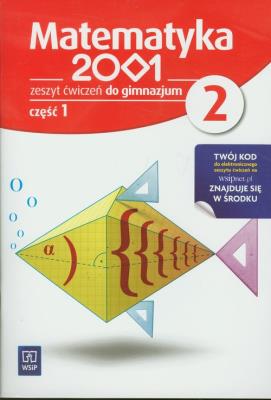 Okładka książki Matematyka GIM 2001 2/1 ćw. w.2012 WSiP
