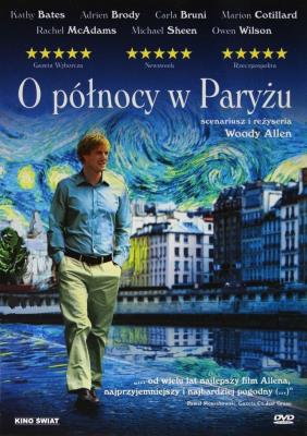 O północy w Paryżu. Autor: Woody Allen. SmakLiter.pl Okładka książki O północy w Paryżu