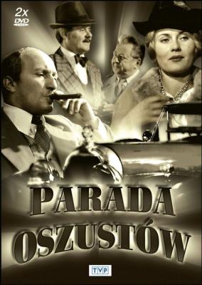 Parada oszustów. Autor: Krystyna Czechowicz-Janicka, Jerzy Janicki, Andrzej Kudelski. SmakLiter.pl Okładka książki Parada oszustów