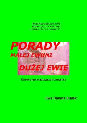 Okładka książki Porady małej  Ewuni dużej Ewie