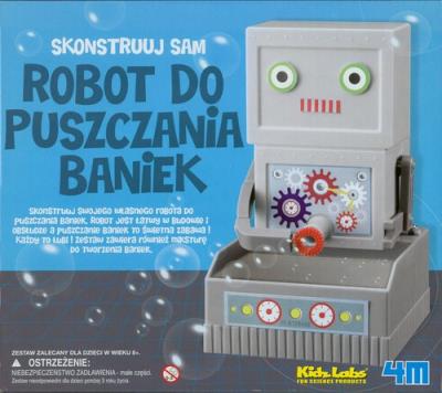 Okładka książki Robot do puszczania baniek