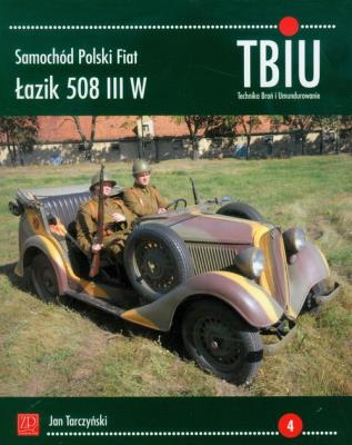 Samochód Polski Fiat Łazik 508 III W. Autor: Tarczyński Jan. SmakLiter.pl Okładka książki Samochód Polski Fiat Łazik 508 III W