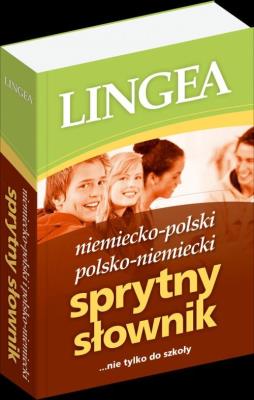 Sprytny słownik niem-pol, pol-niem Lingea. Autor: Opracowanie zbiorowe. SmakLiter.pl Okładka książki Sprytny słownik niem-pol, pol-niem Lingea