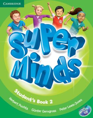 Super Minds 2 SB +DVD CAMBRIDGE. Autor: Puchta Herbert, Gerngross Günter, Lewis-Jones Peter. SmakLiter.pl Okładka książki Super Minds 2 SB +DVD CAMBRIDGE