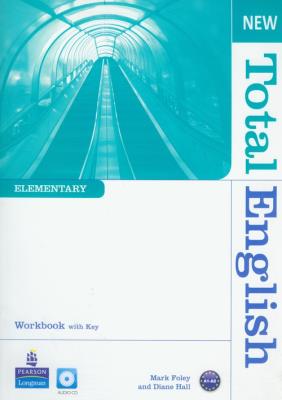 Total English  New Elem. WB +key CD LONGMAN. Autor: Hall Diane, Foley Mark, Araminta Crace. SmakLiter.pl Okładka książki Total English  New Elem. WB +key CD LONGMAN